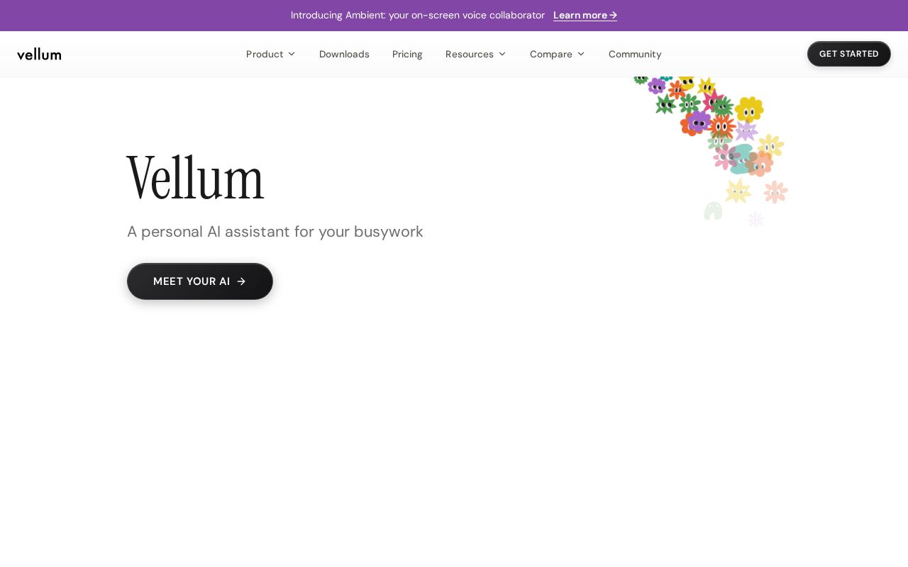 Preview of Vellum Assistant