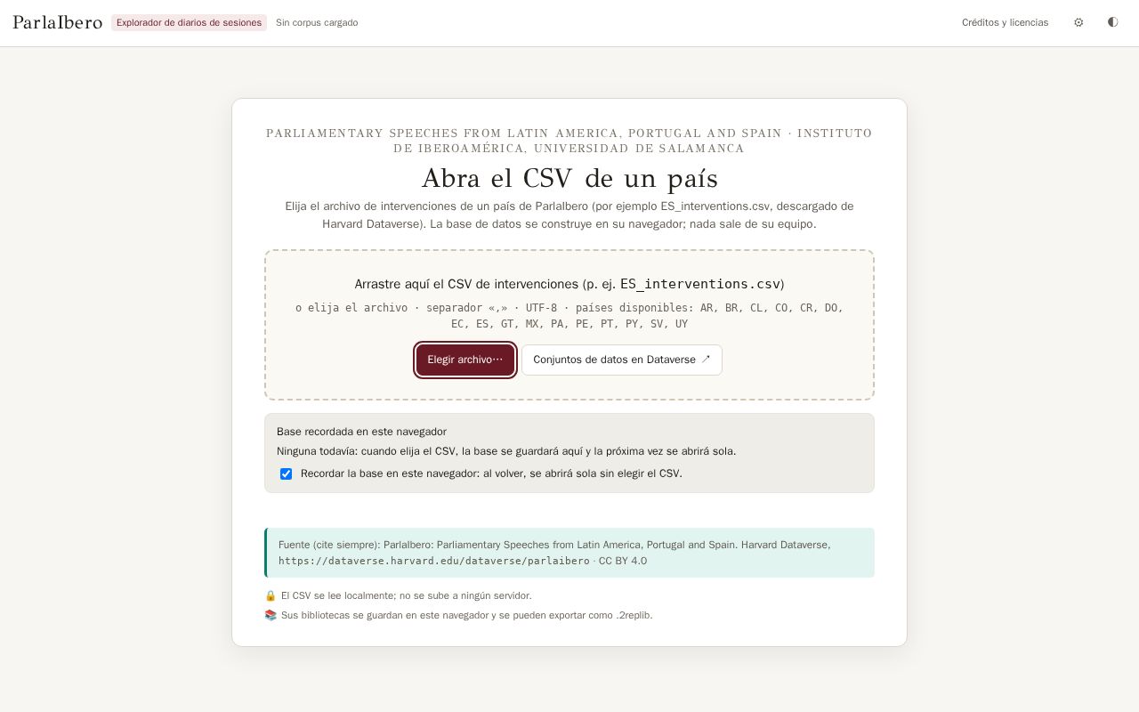 Preview of Parlaibero Explorer