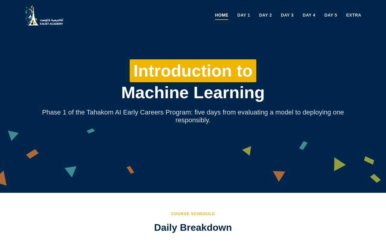 Preview of 2026 Tahakom Introduction To Machine Learning