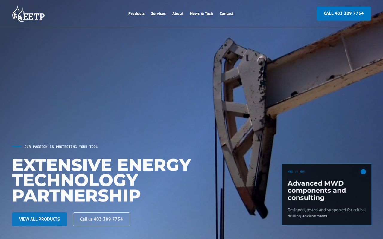 Preview of Eetp Homepage Concept