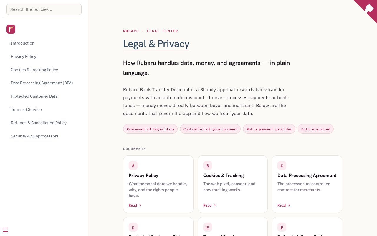 Preview of Rubaru Legal