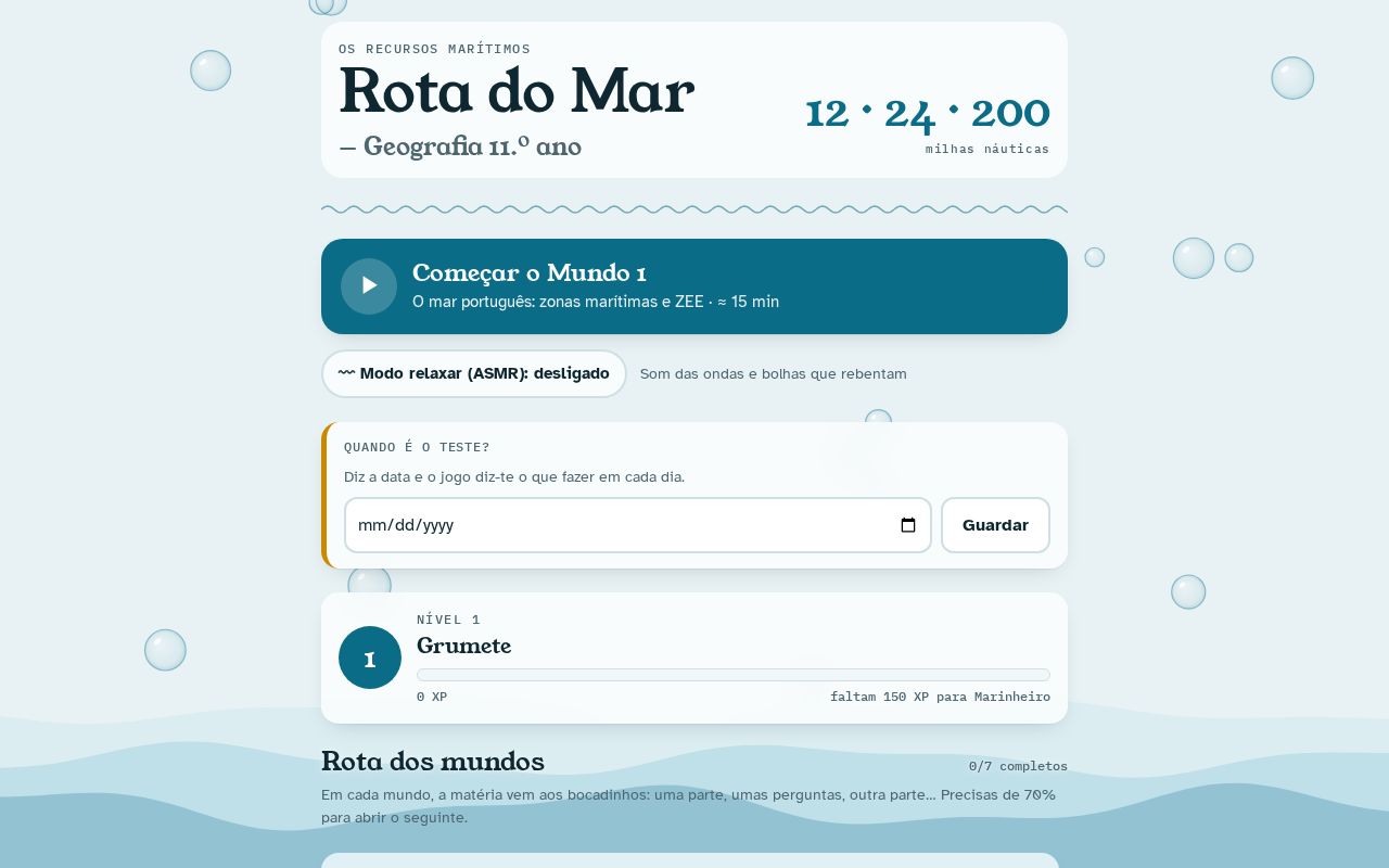 Preview of Rota Do Mar