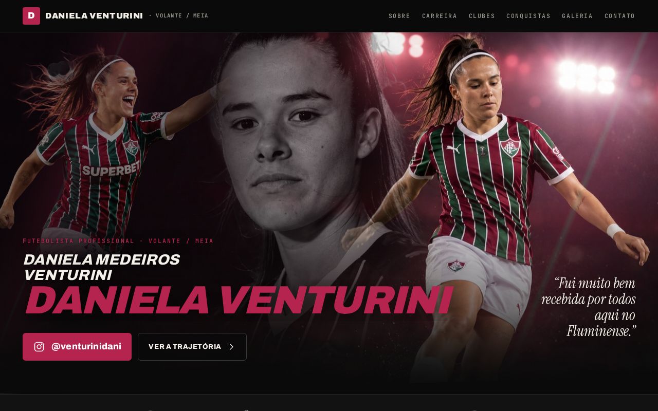 Preview of Site Daniela Venturini