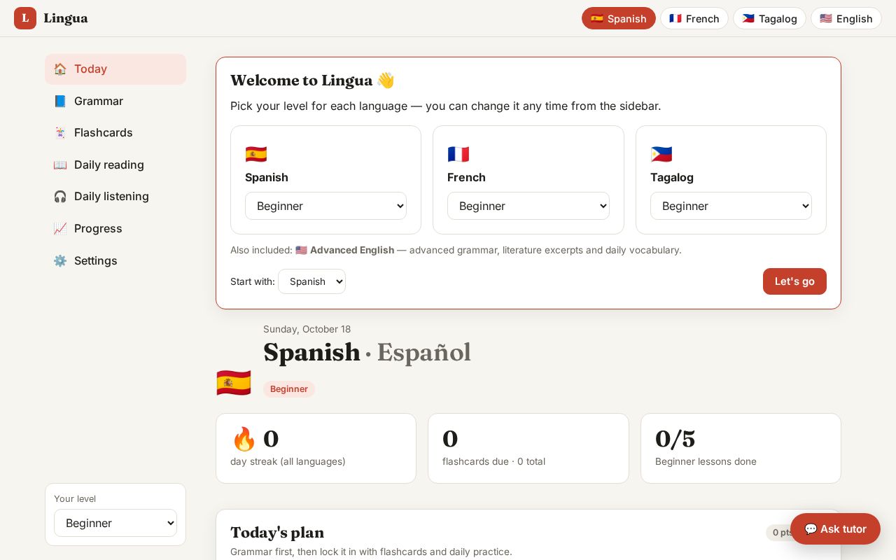 Preview of Lingua