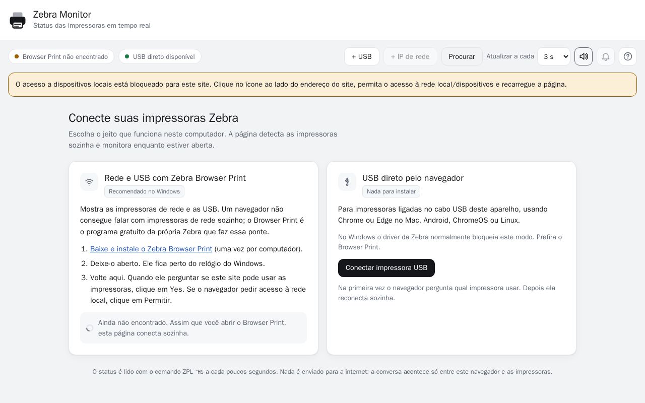 Preview of Zebrawebmonitor