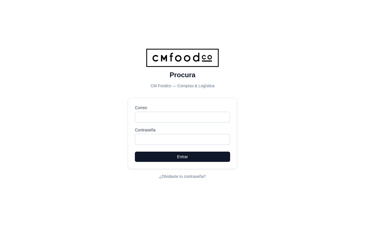 Preview of Procura CMFOODCO
