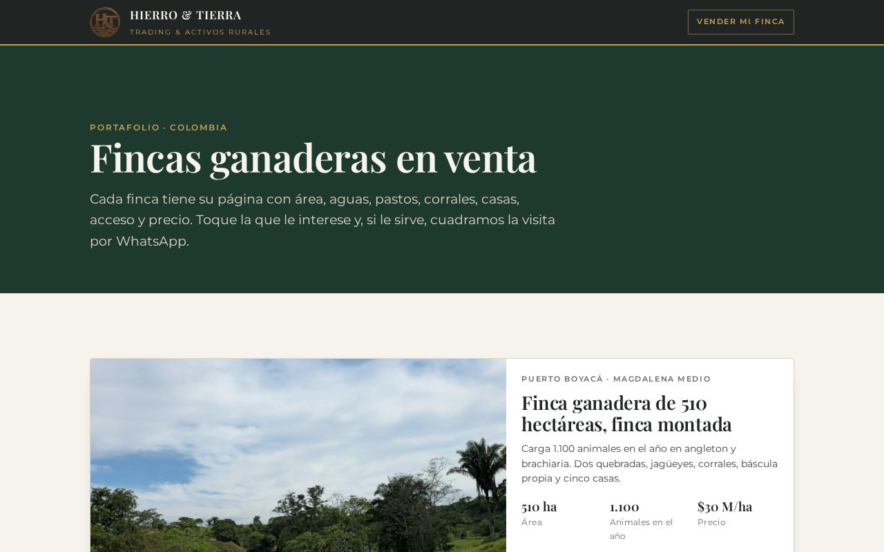Preview of Fincas ganaderas en venta