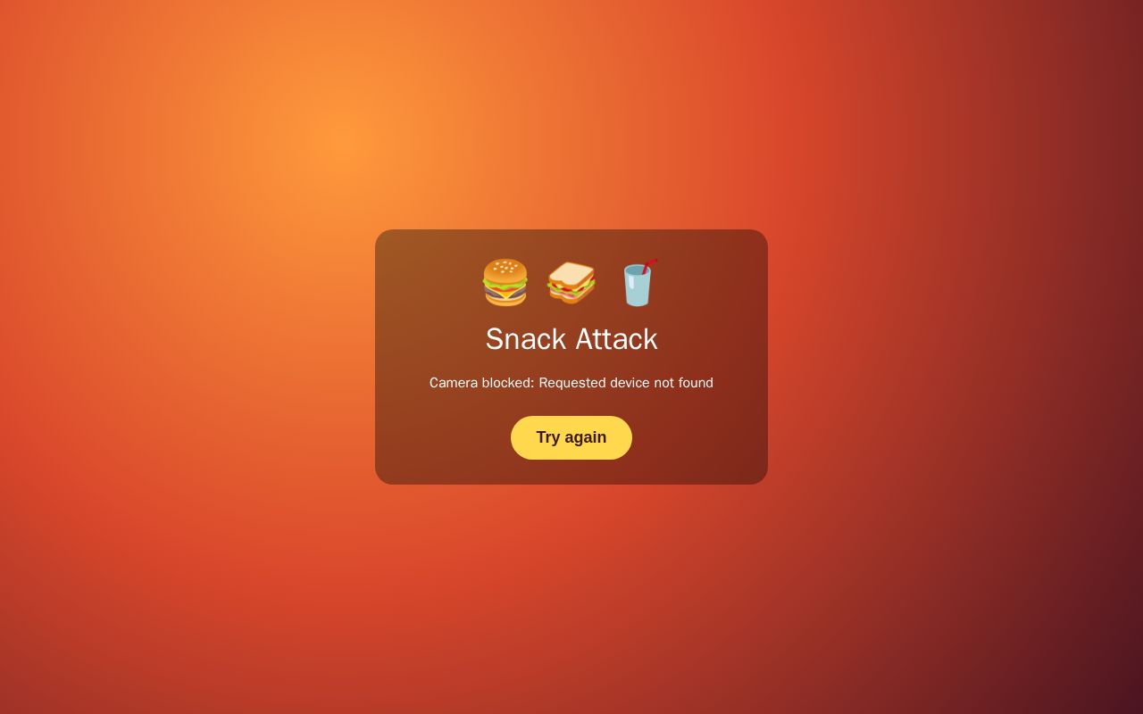 Preview of Snack Attack