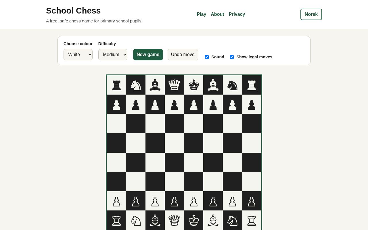 Preview of FreeChess4all