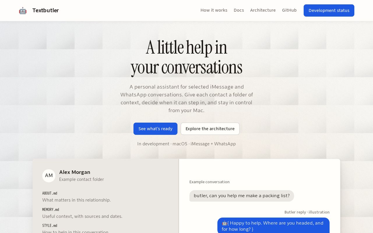 Preview of Textbutler
