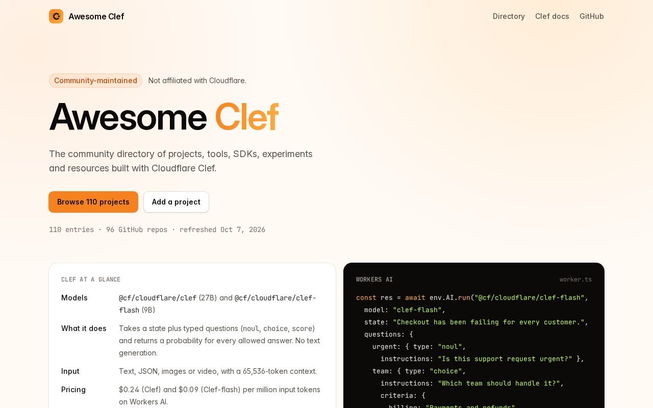 Preview of Awesome Clef