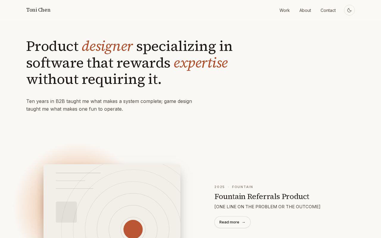 Preview of New portfolio