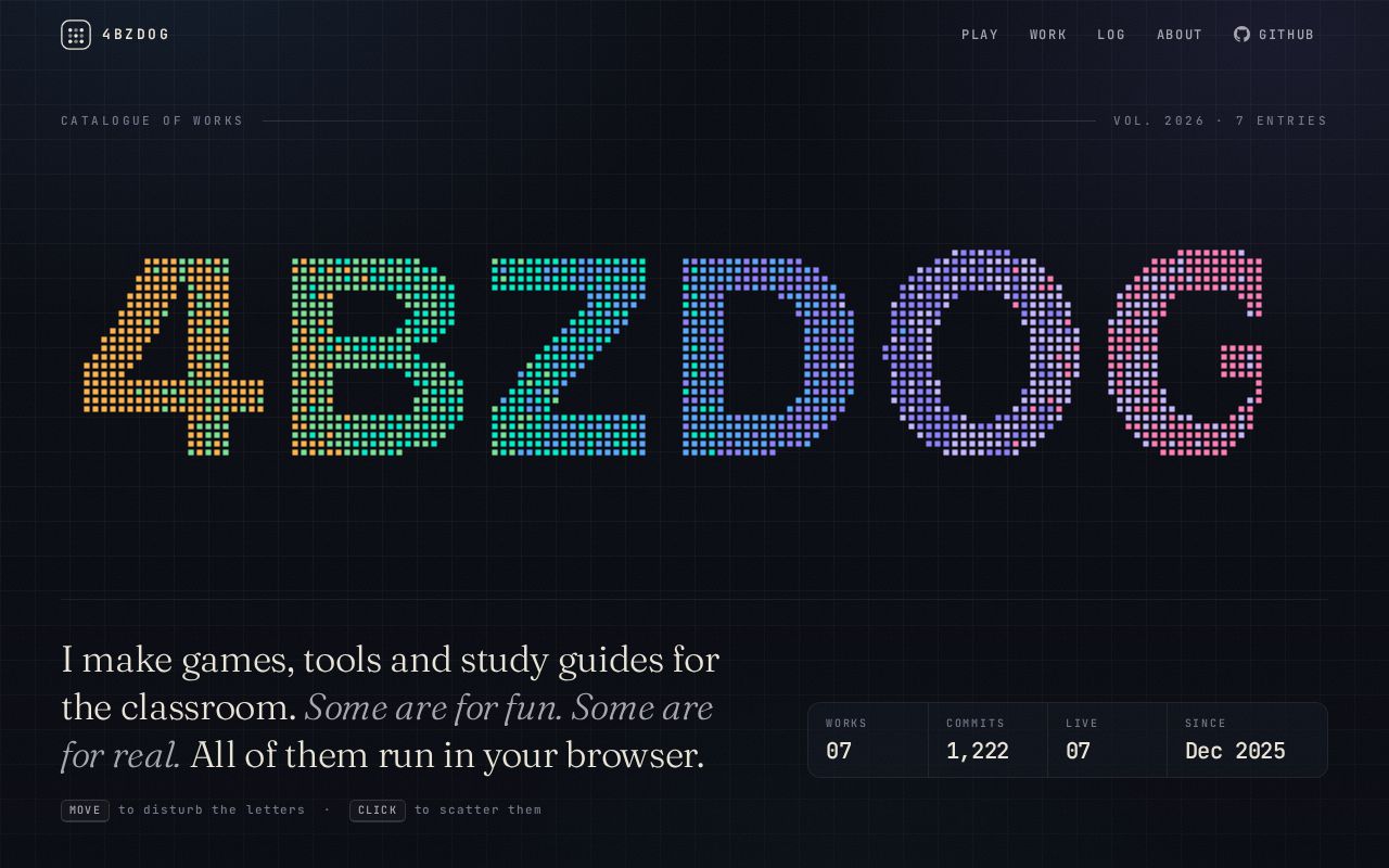 Preview of 4bzdog Github Io