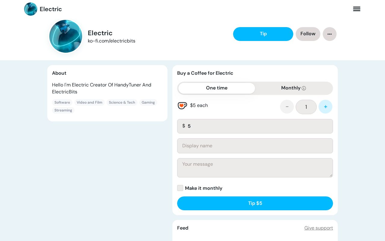 Preview of HandyTuner