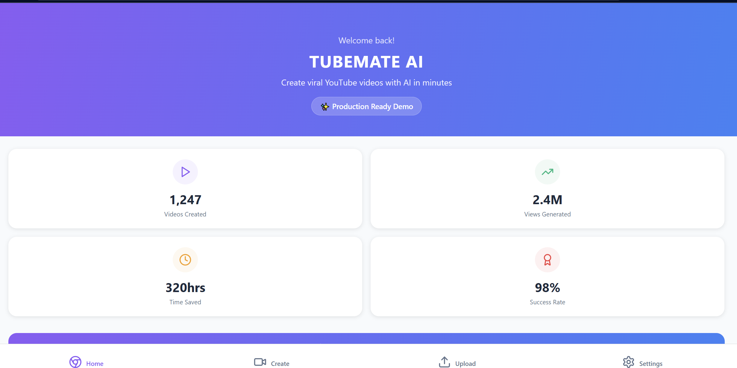 Preview of TubeMate.AI