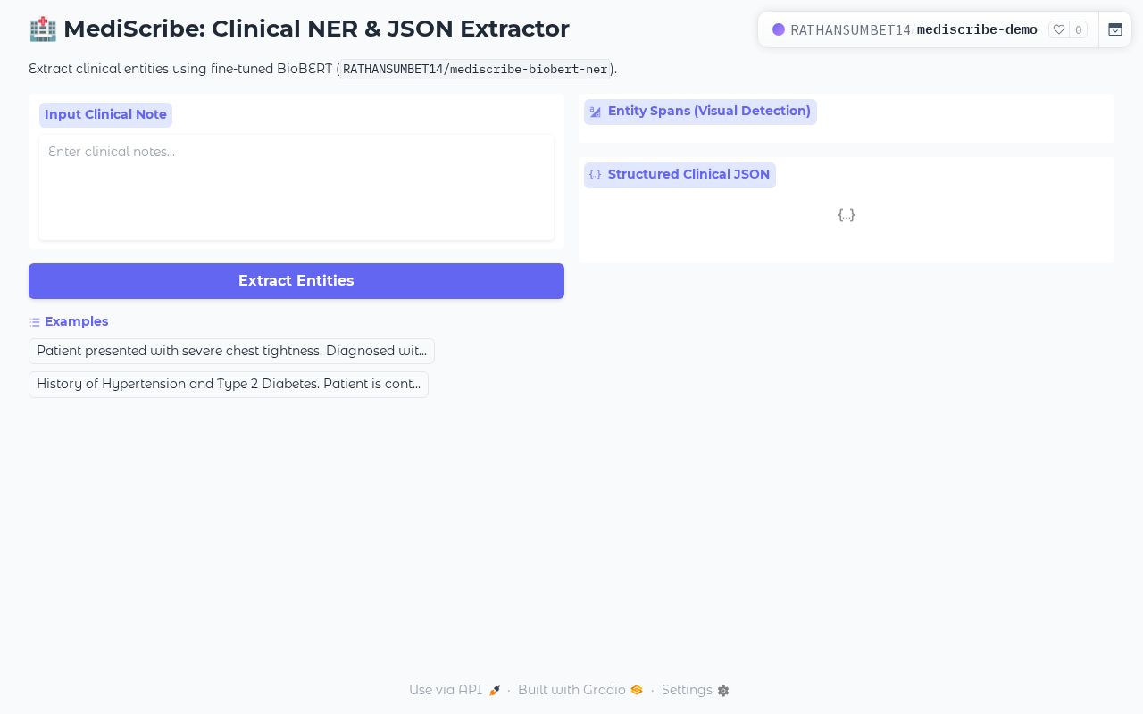 Preview of Mediscribe Demo