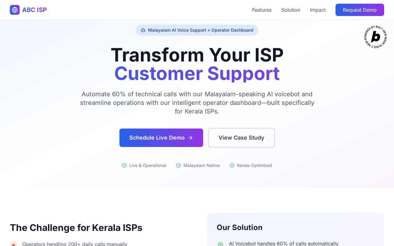 Preview of Verbi – AI Voice Agent for Customer Support