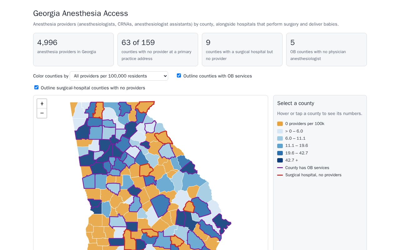 Preview of Ga Anesthesia Access