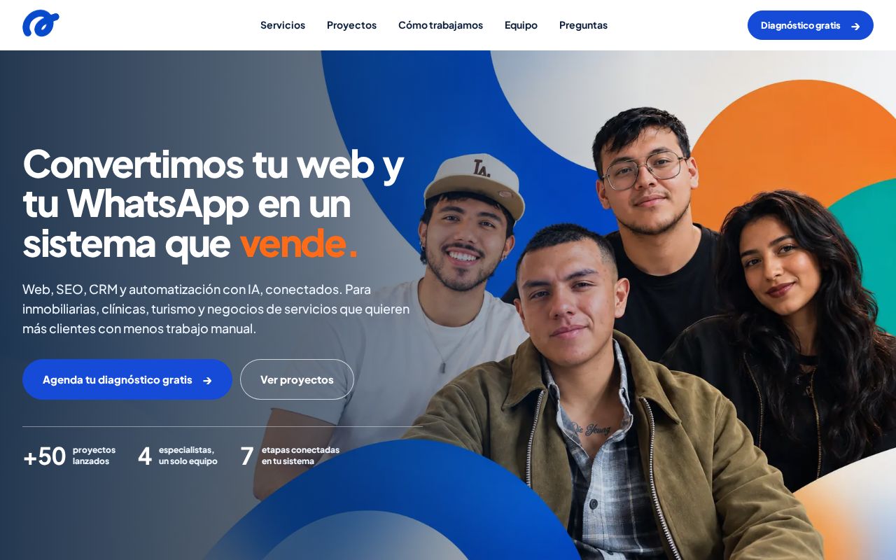 Preview of Aida Website