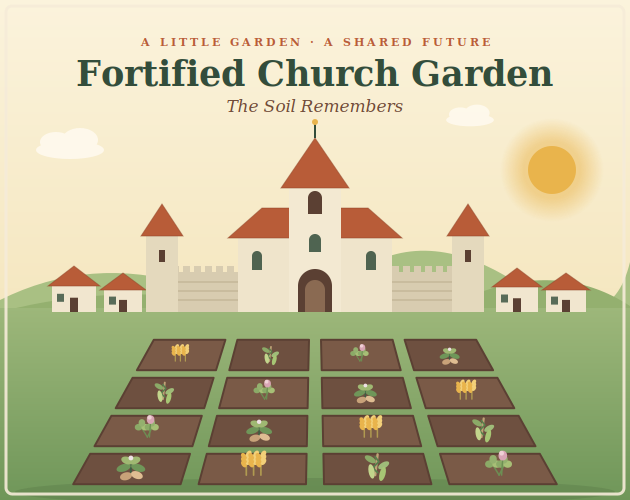Preview of Fortified Church Garden