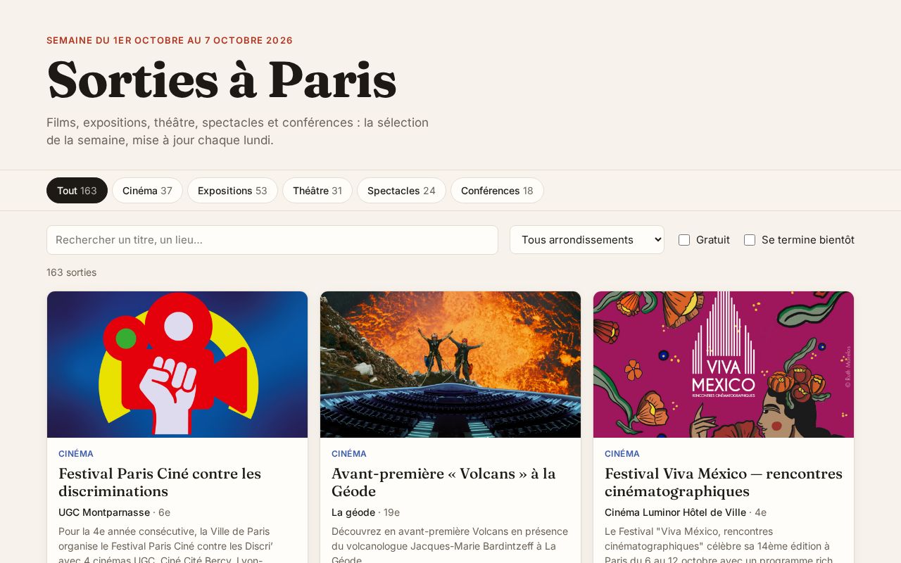 Preview of Sorties à Paris