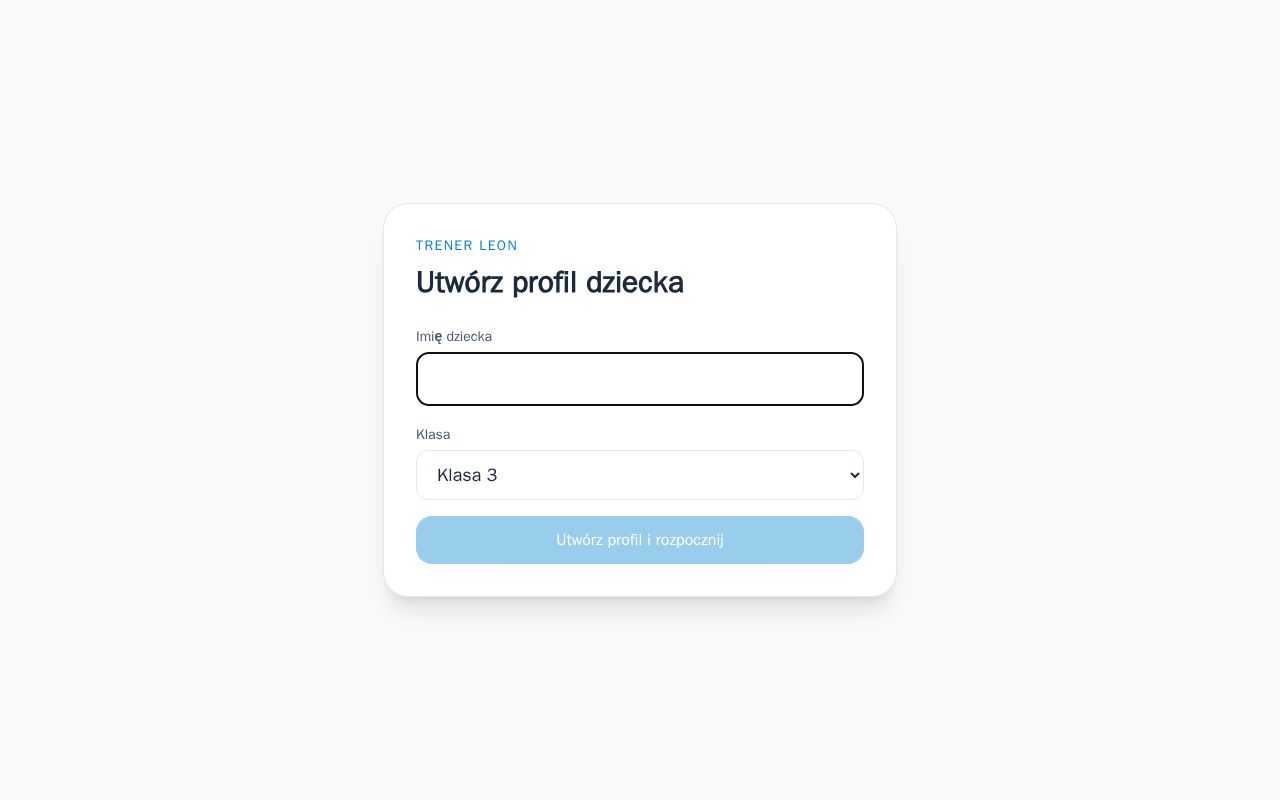 Preview of Aplikacja do nauki przed konkursem matematycznym Leon