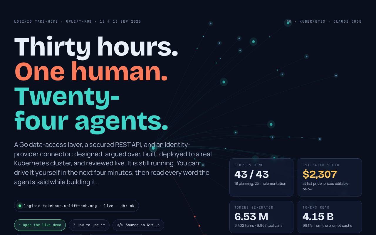 Preview of Loginid Takehome