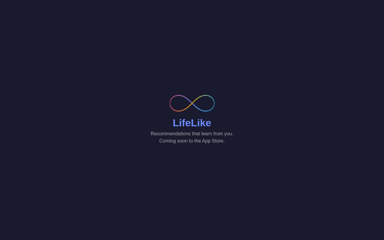 Preview of Lifelike App Github Io