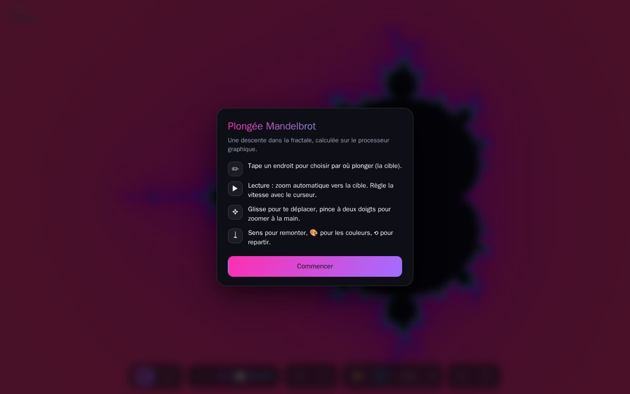 Preview of Mandelbrot
