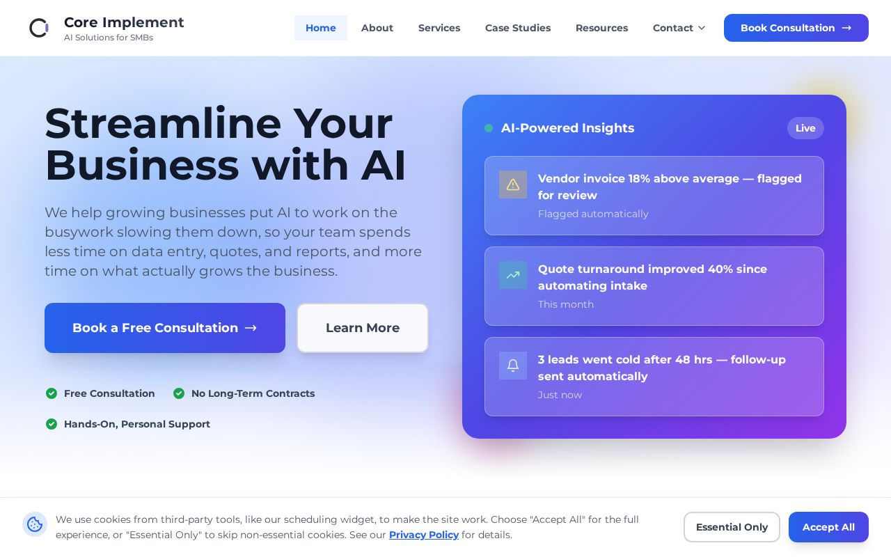 Preview of Core Implement AI