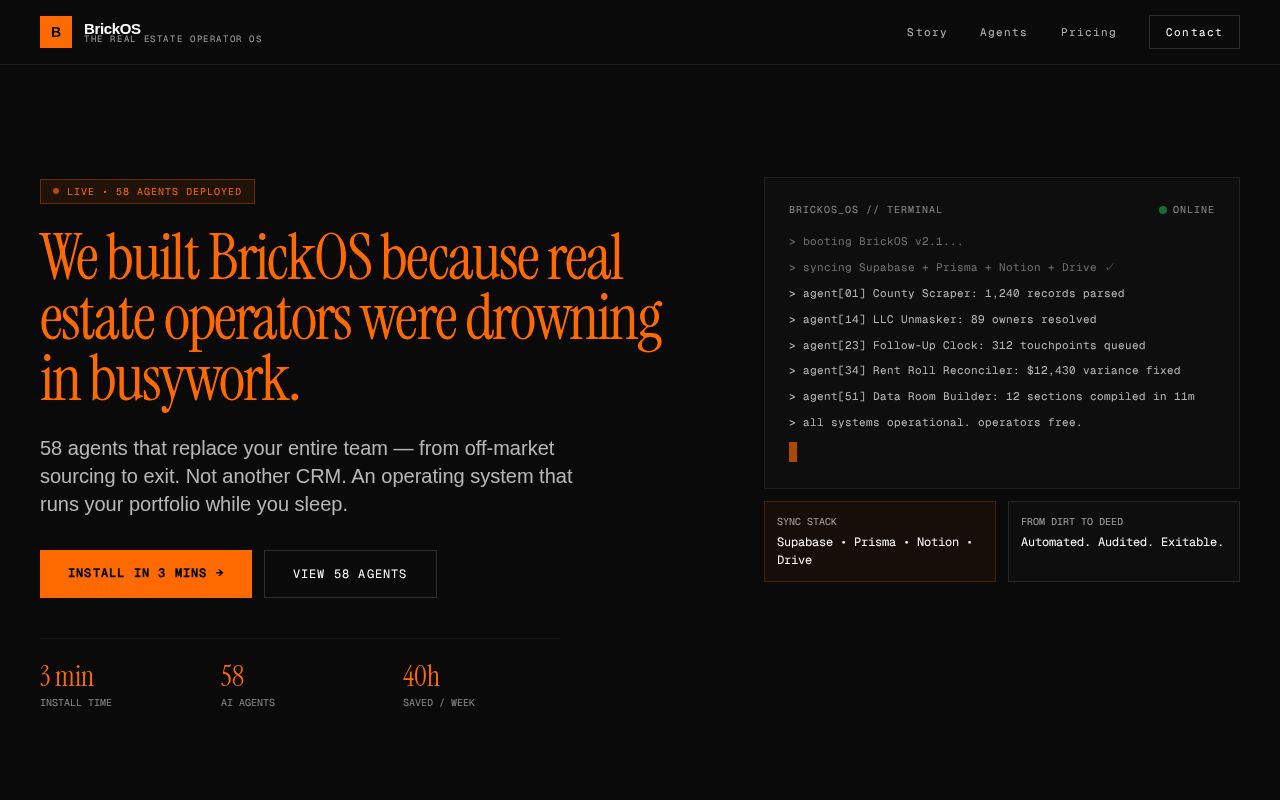 Preview of Brickos Site