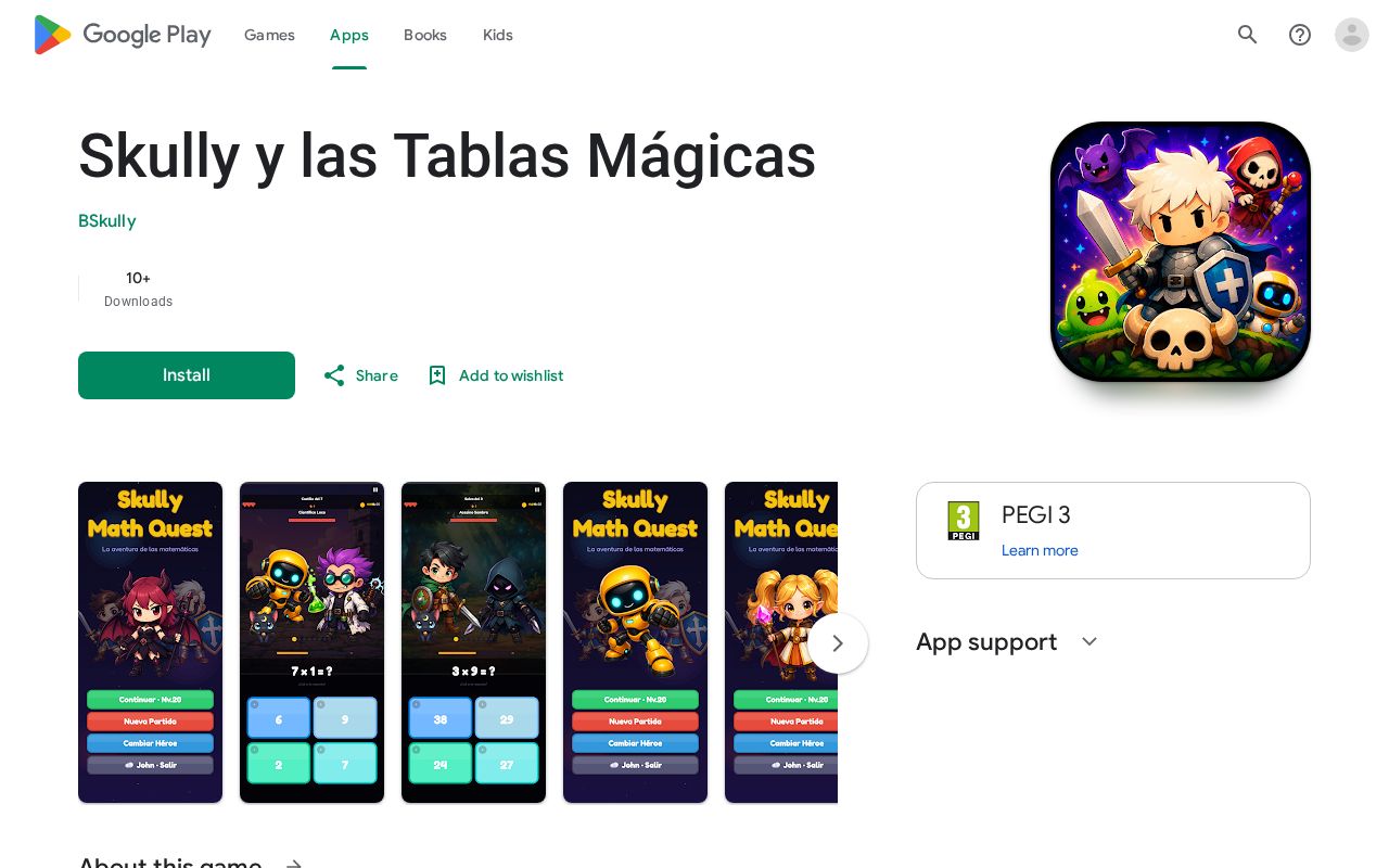 Preview of Skully y las Tablas Mágicas