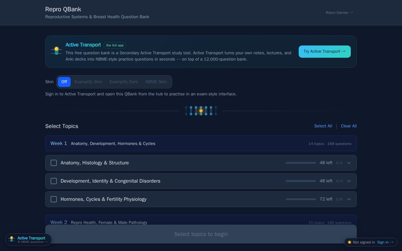 Preview of Repro Qbank