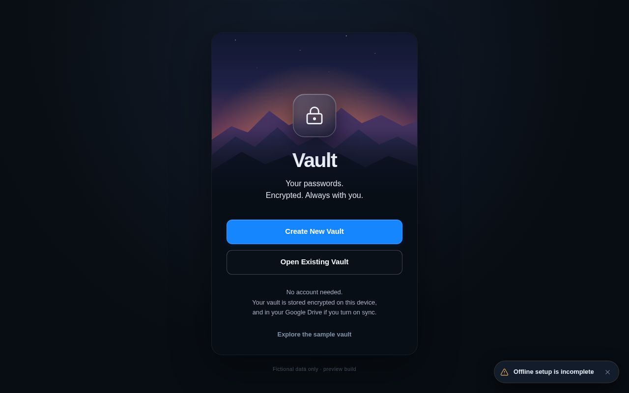 Preview of Vault