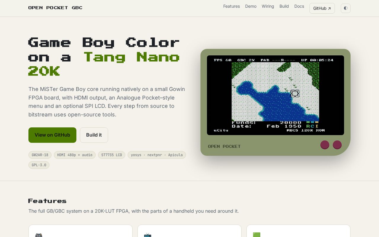 Preview of Open Pocket Gbc