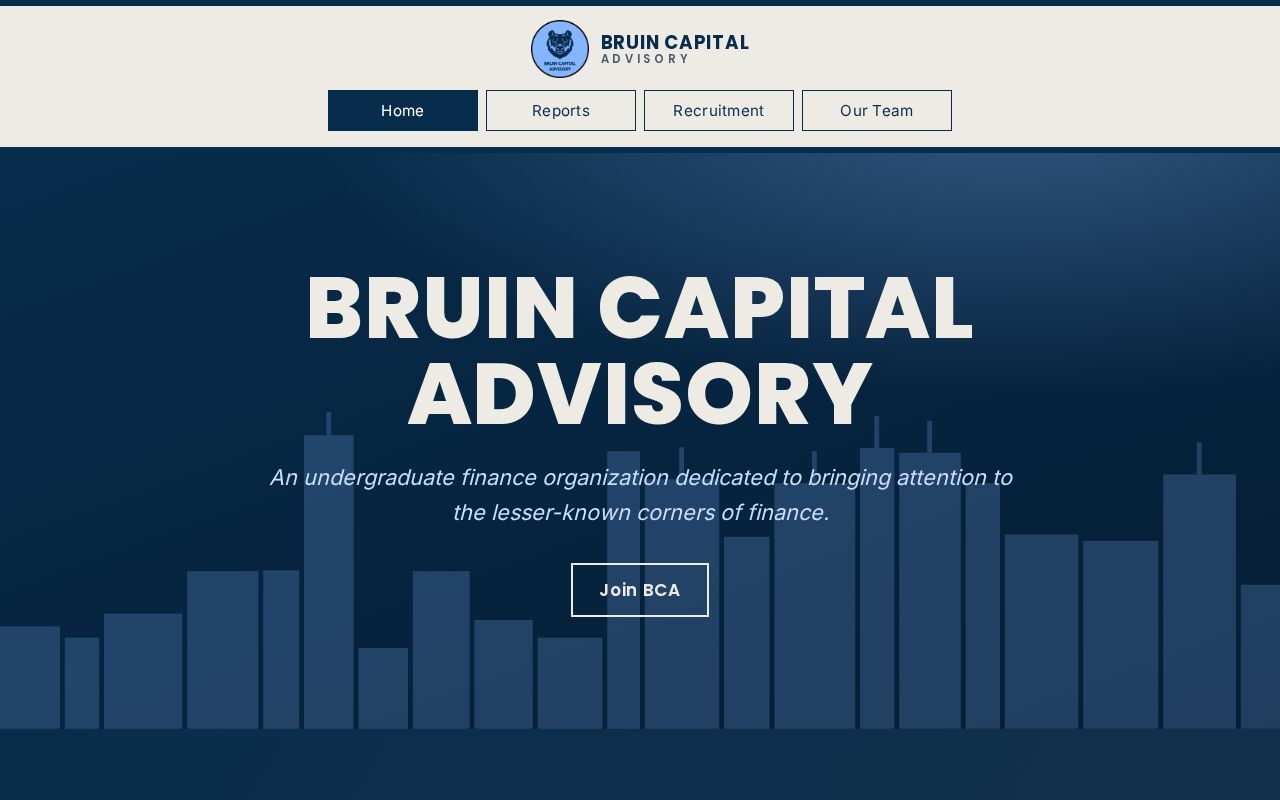 Preview of Bruin Capital Advisory
