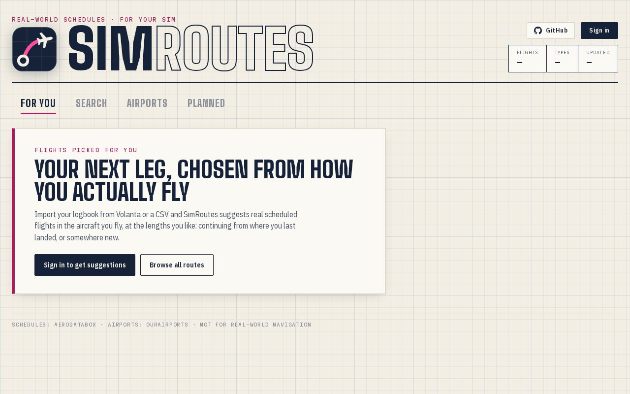 Preview of Simroutes