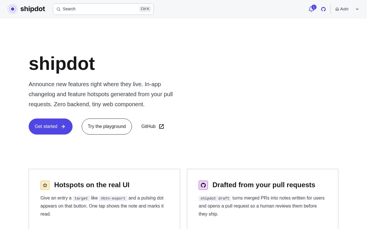 Preview of Shipdot