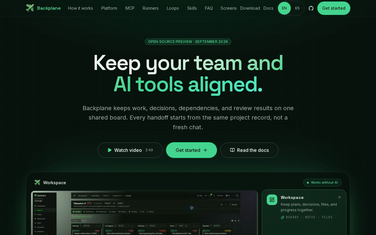 Preview of Backplane