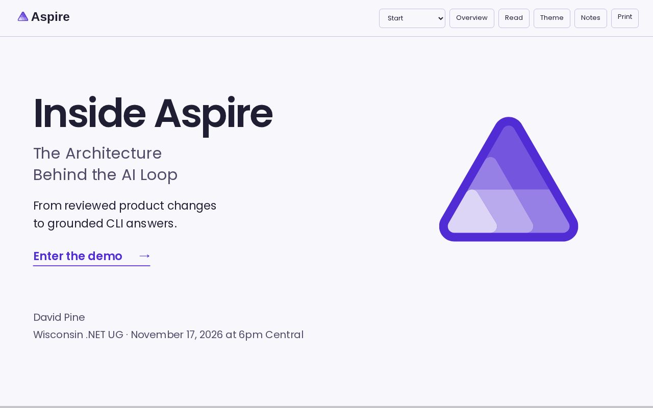 Preview of Inside Aspire