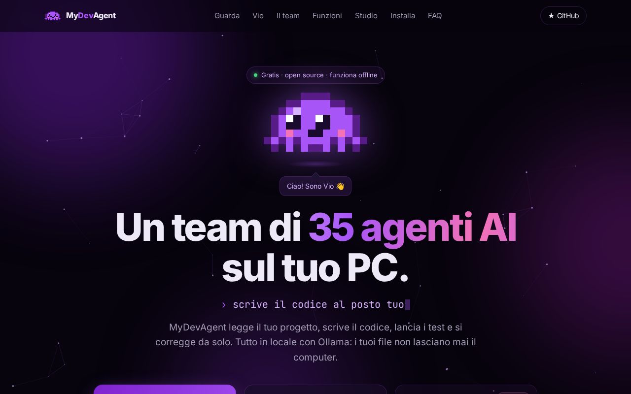 Preview of Mydevagent Github Io