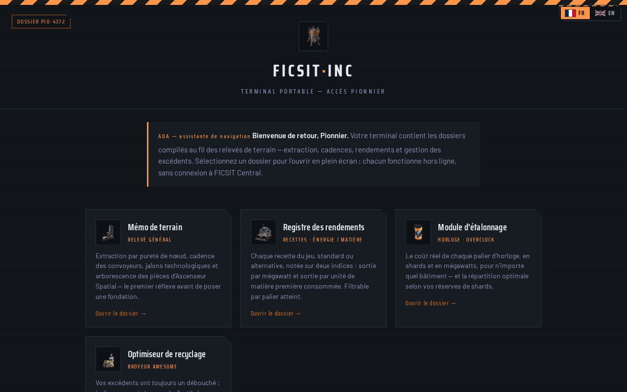 Preview of Ficsit Tools