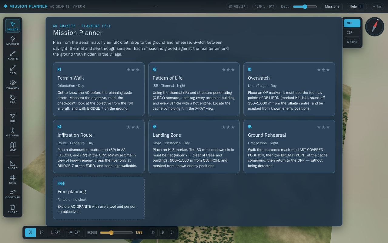 Preview of Displayxr Mission Planner