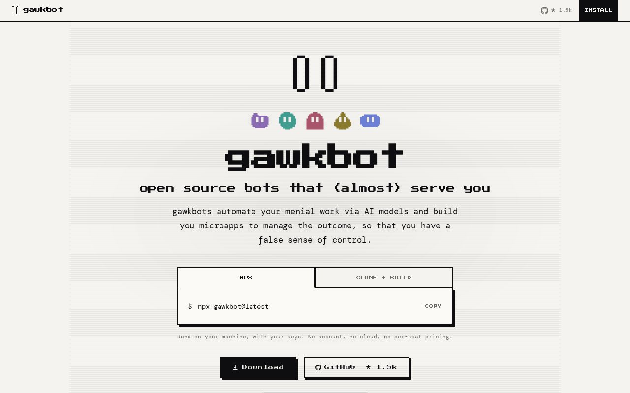 Preview of Gawkbot