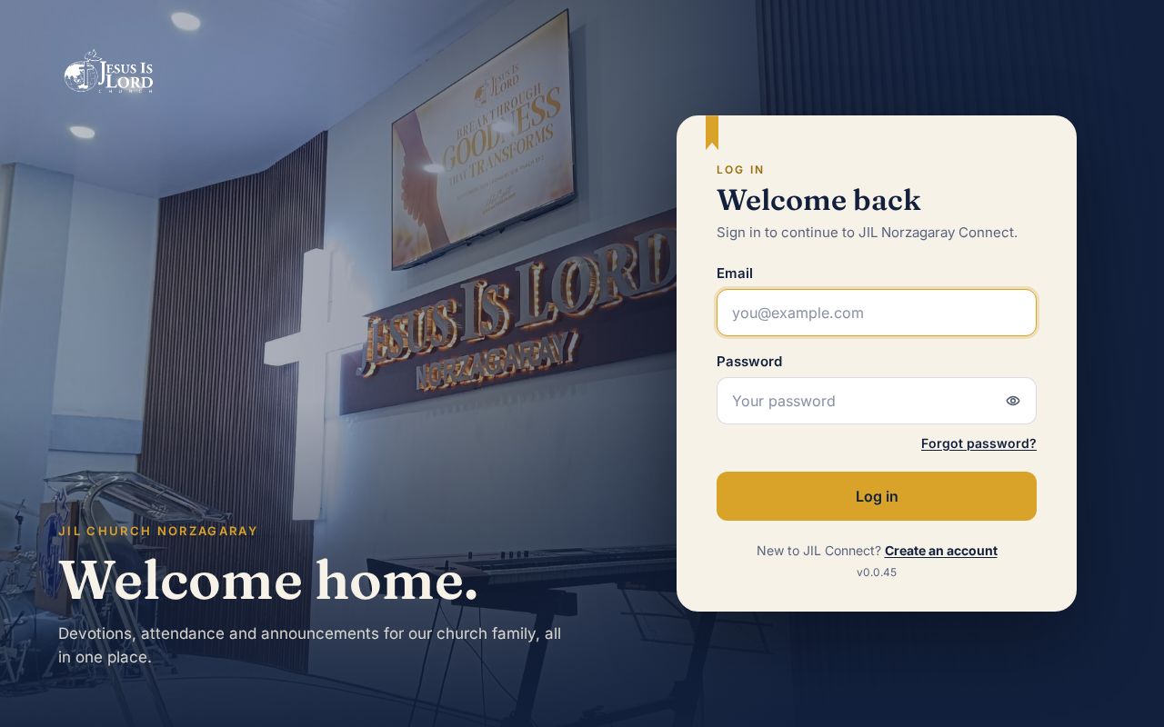 Preview of WEB Churchmanagementapp