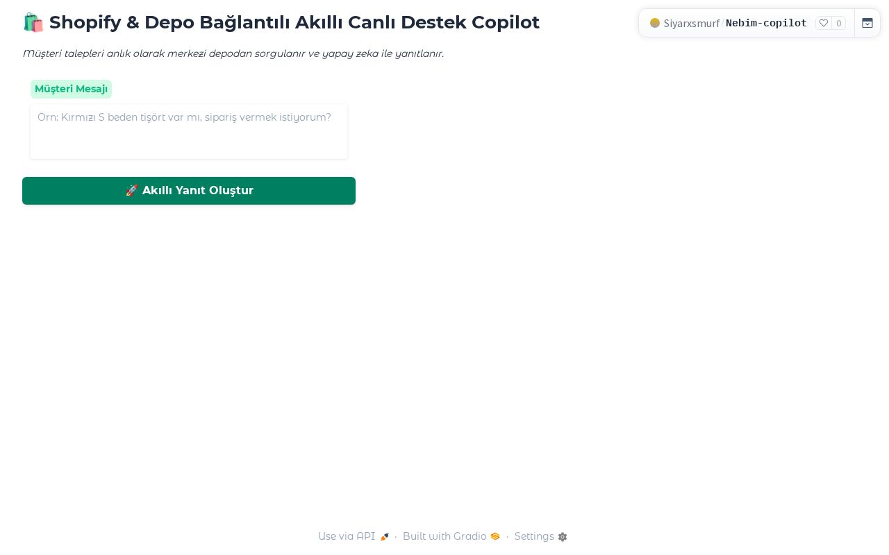 Preview of Nebim Copilot