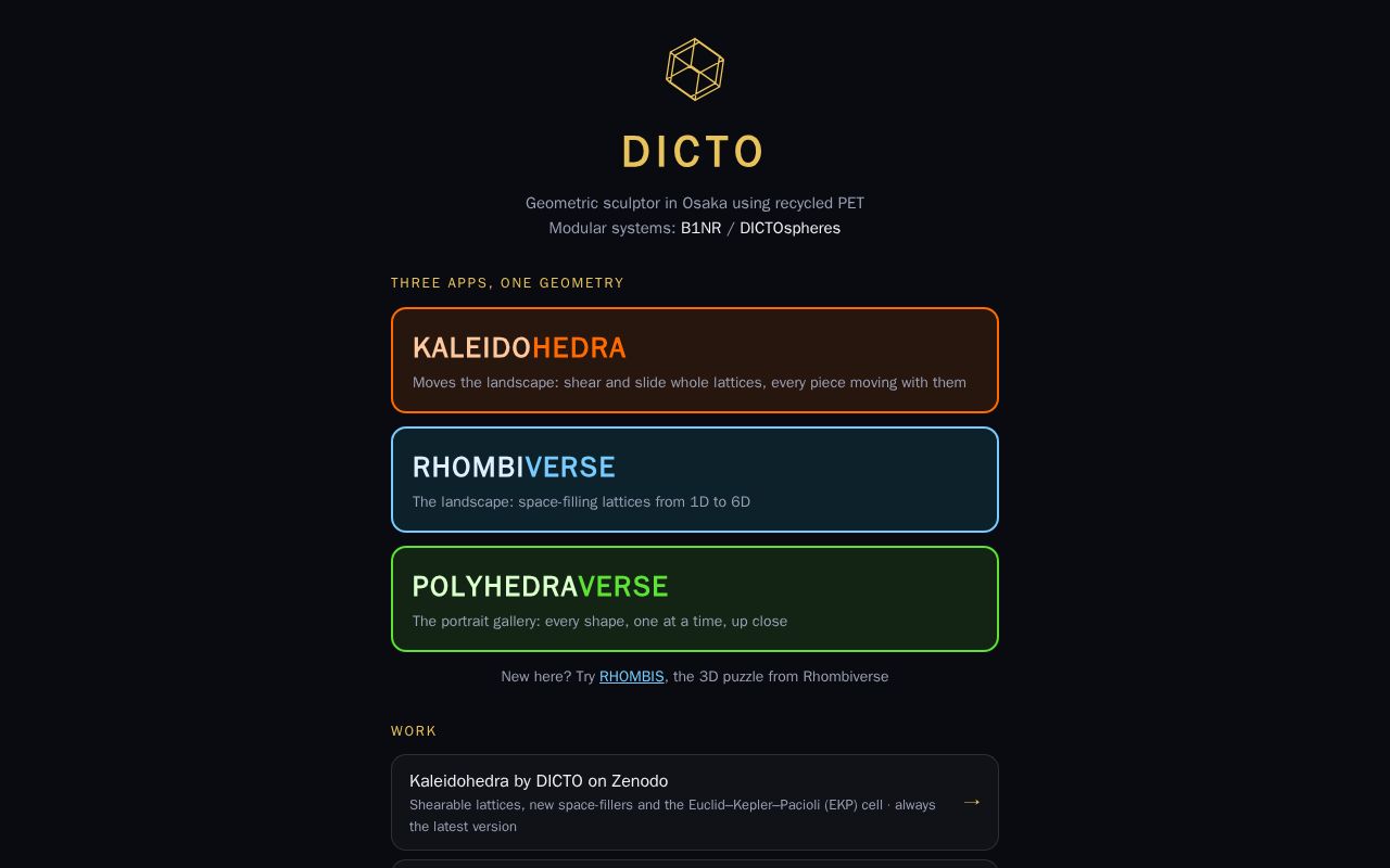 Preview of Dictospheres