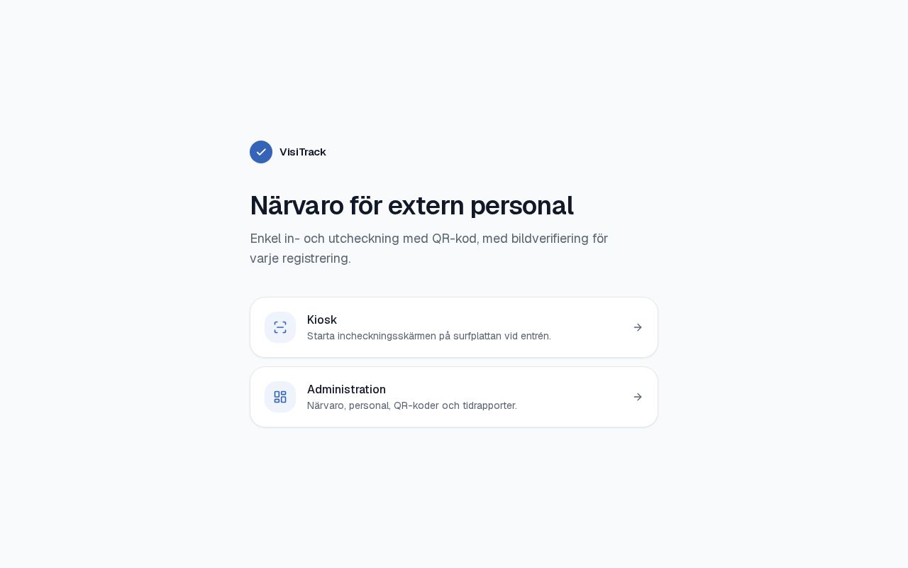 Preview of VisiTrack