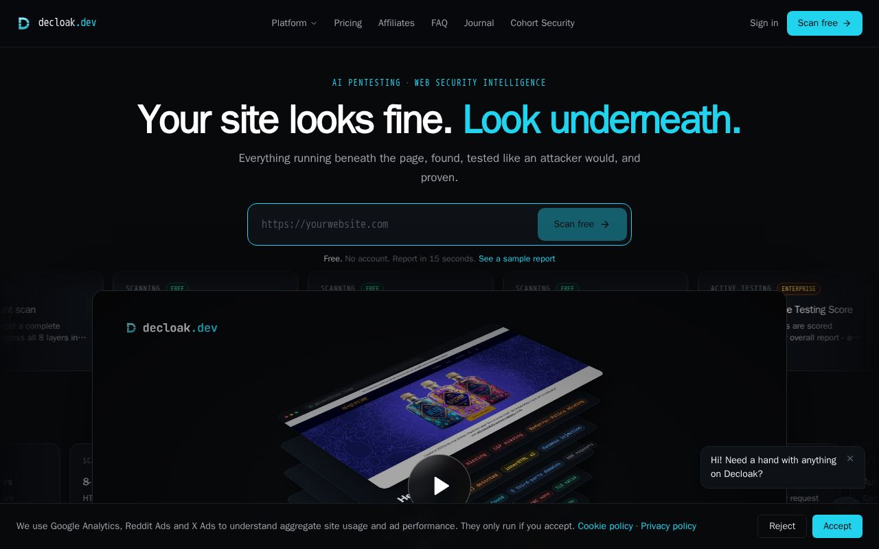 Preview of Decloak