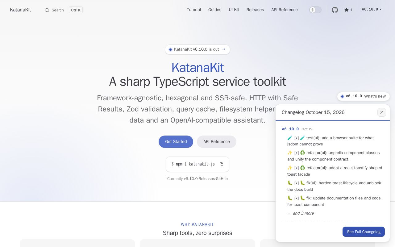 Preview of Katanakit Js
